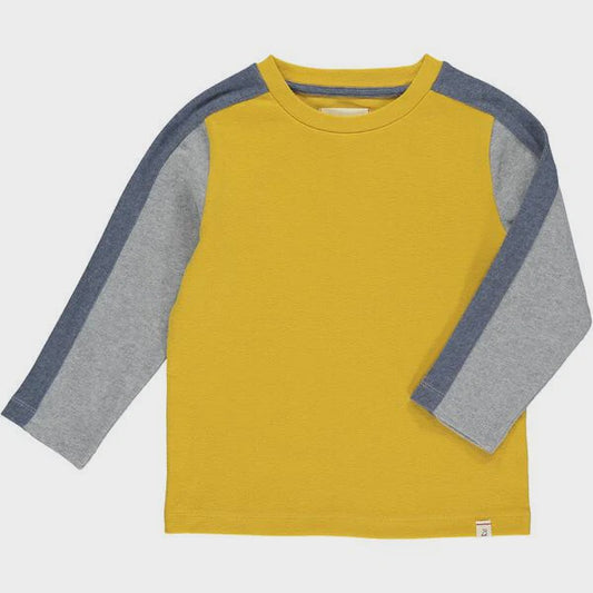 Mustard with Stripe Tee/HB939a