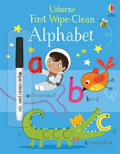 First Wipe-Clean Alphabet Book
