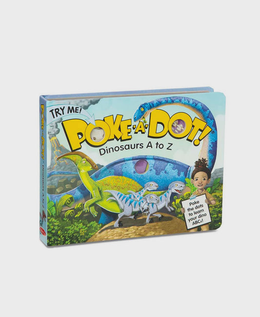 Poke-A-Dot Book Large/Dinos