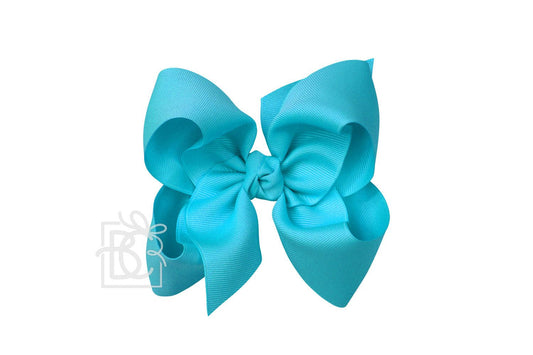 5.5" Turquoise Bow