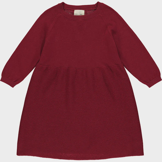 Baby Burgundy Mimi Dress/V761B