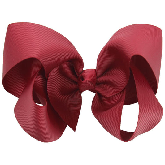 6.5" Cranberry Bow