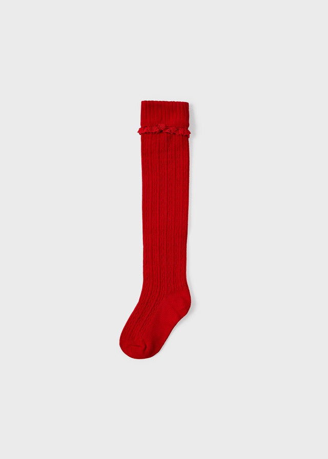 High Socks Red #10324