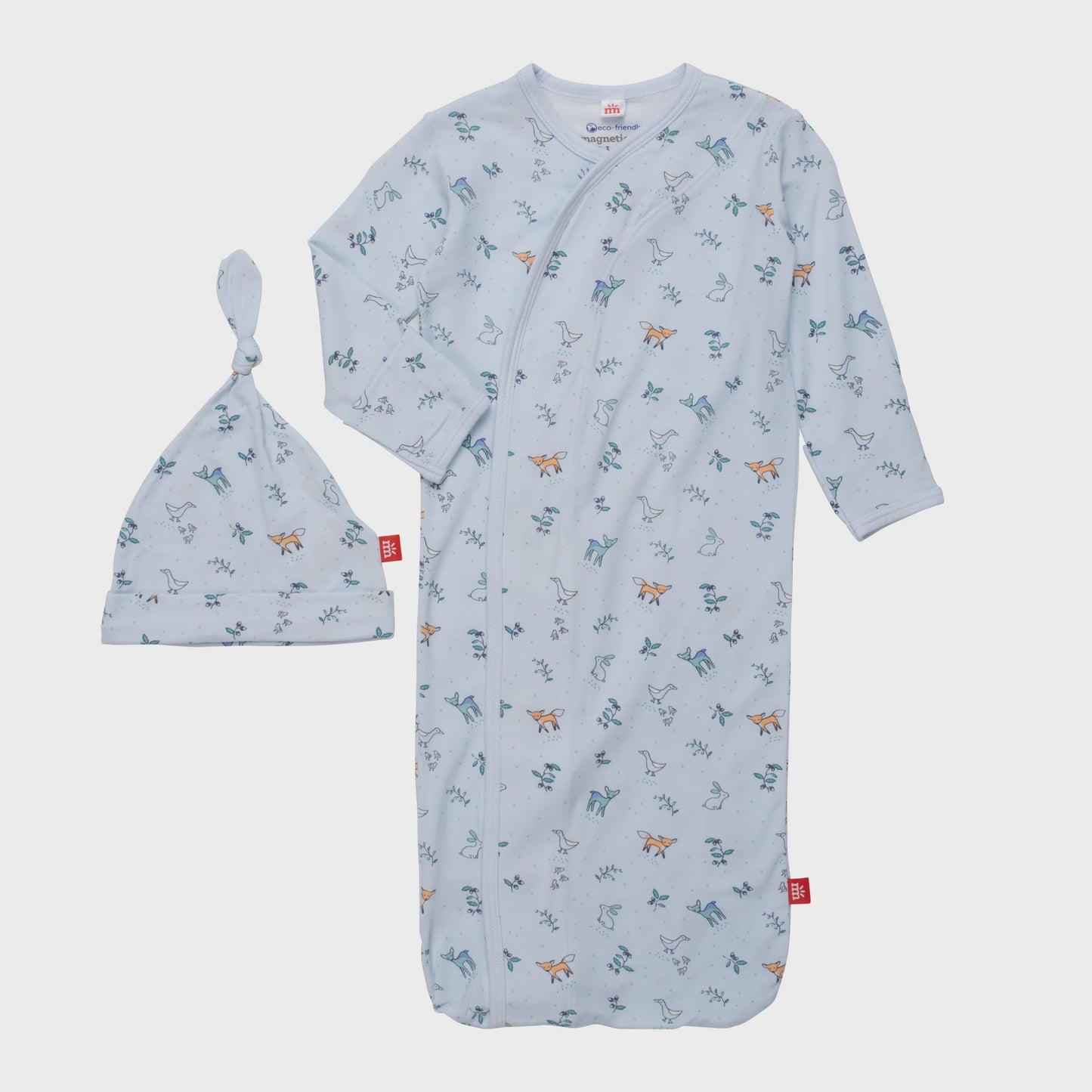 Boys' Woodsy Tale Gown & Hat Set