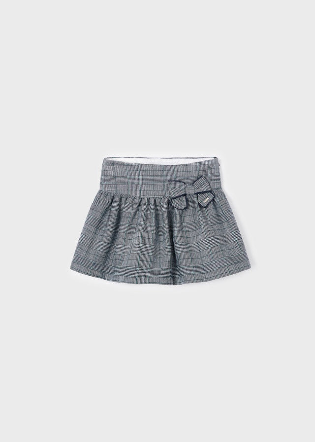 Printed Bow Skirt/4946