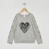 L/S Button Sleeve W/Heart
