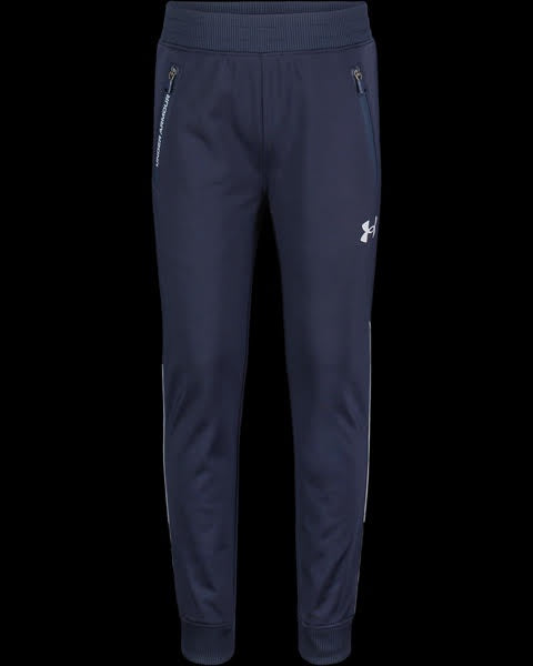 Navy W/Grey Stripe UA Sweat Pants