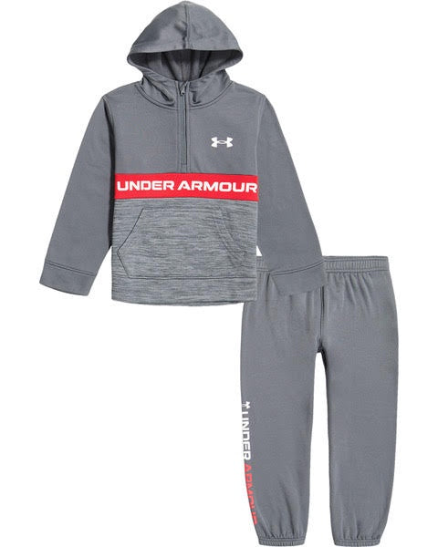 Grey/Red UA Sweat Suit