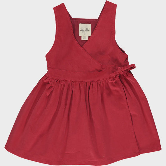 Red Toddler Danielle Dress/V724A